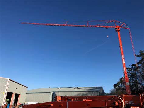 4 Axle And 6 Axle Spierings Mobile Tower Cranes Ready For Work Davies