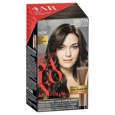 Buy Revlon Salon Hair Color 4ar Dark Chocolate Brown Online At Chemist