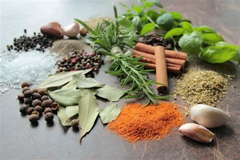 Las 10 Hierbas aromáticas y especias indispensables en la cocina