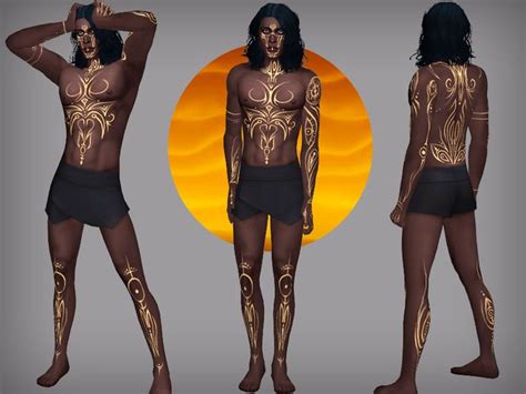 Wistfulcastles Cosmic Dune Mtattoo Sims 4 Tattoos Sims 4 Body