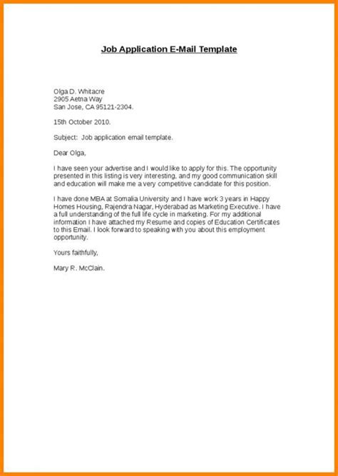 Crafting your email by closing your cover letter in this way can assure great success. Email To Apply For A Job | How to apply, Mail template ...