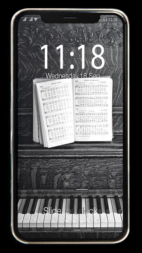 Piano Music Instrument Black Lock Screen Wallpaper Apk For Android Download