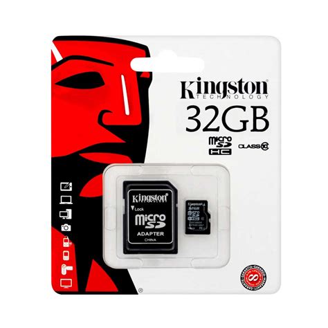 New 32gb Kingston Micro Sd Sdhc Memory Card Uhs 1 Class 10 With Sd