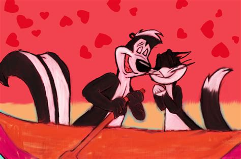 Pepe Le Pew And Penelope Pussycat By Dreamrabbit5 On Deviantart