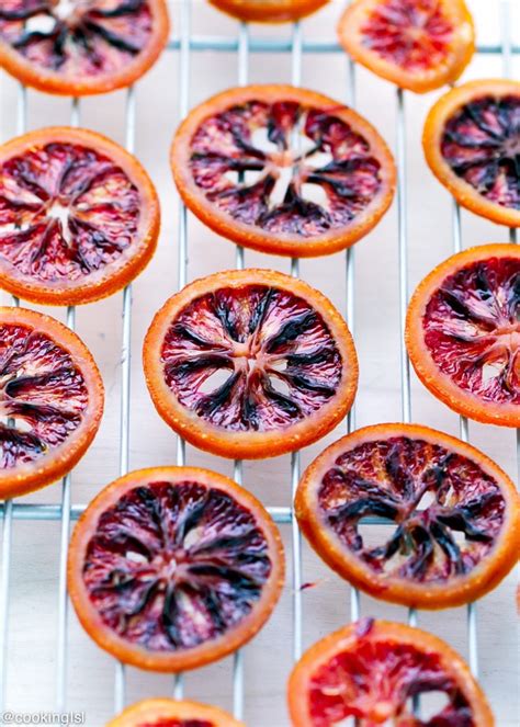 Easy Candied Blood Orange Slices Recipe Cooking Lsl