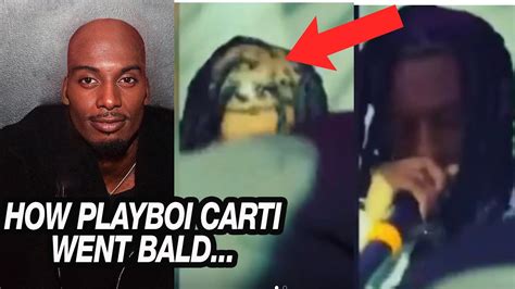 How Playboi Carti Went Bald Rip His Dreadlocs Youtube