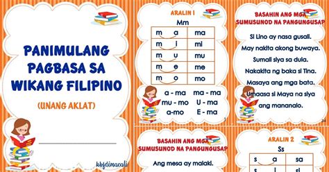 Panimulang Pagbasa Sa Wikang Filipino Free Download Guro Tayo