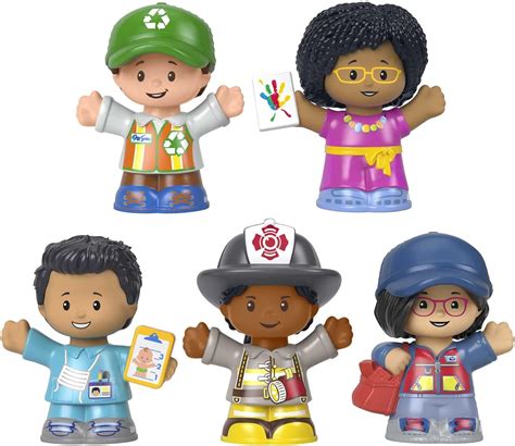 Buy Fisher Price Little People Community Heroes Figure Set Featuring 5