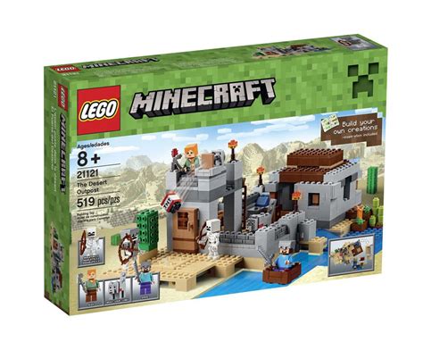 Lego Minecraft The Desert Outpost 21121 Building Sets Amazon Canada