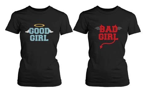 Bff Matching Shirts Good Girl Bad Girl Best
