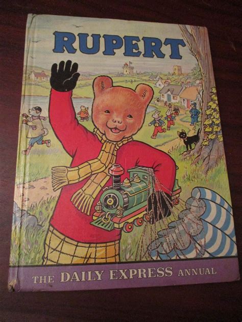 Vintage Rupert The Bear Annual 1976 Daily Express Annual Etsy
