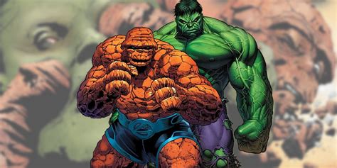 Thing S Dc Crossover Finally Made Him A Match For The Hulk