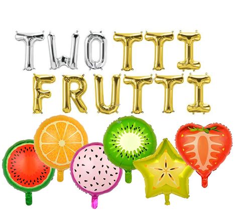 Cyber Sale Twotti Frutti Balloons Twotti Frutti Birthday Etsy