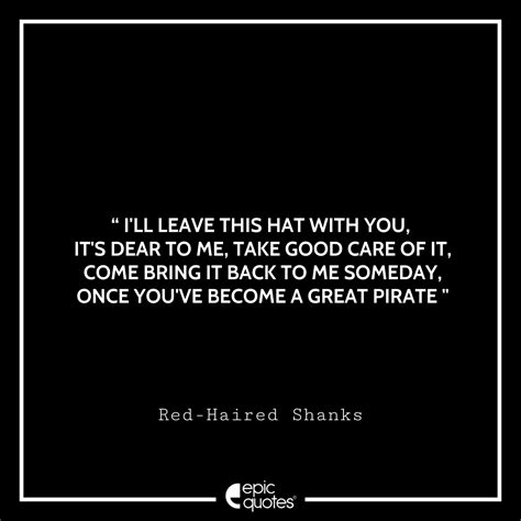 10 Awesome Red Haired Shanks Quotes From One Piece