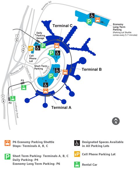 Las Vegas Airport Terminal Map