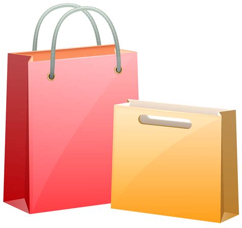 Gift Bags Transparent Background PNG