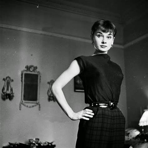 Impressioni Fotografiche Audrey Hepburn 50s Walter Carone