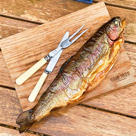 Whole Smoked Trout 600g Grid Iron Meat