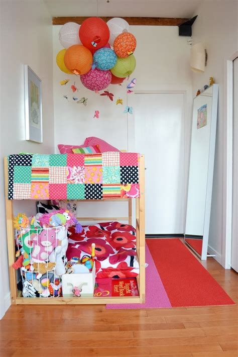 These bunk beds make space for kids to play and have a good time. Turn It Into: A Chic and Cheerful Double-Decker | Ikea ...