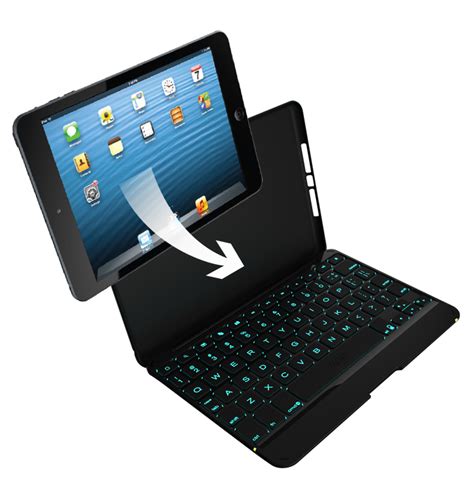Zagg Intros Backlit Zaggkeys Cover And Folio Keyboards For Ipad Mini
