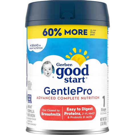 Buy Gerber Good Start Gentlepro Hmo Non Gmo Powder Infant Formula