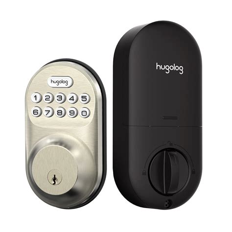 Hugolog Deadbolt Lock Electronic Keypad Keyless Entry Door Lock