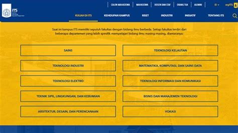 10 Fakultas Di Its Surabaya Yang Bisa Jadi Pilihan Snmptn 2020