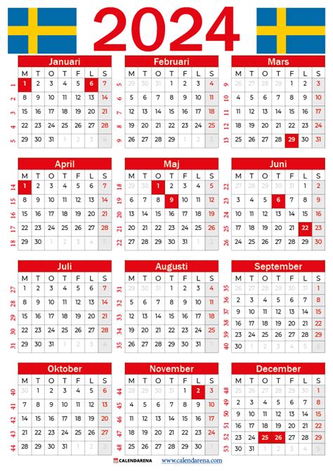 Kalender 2023 Med Veckor