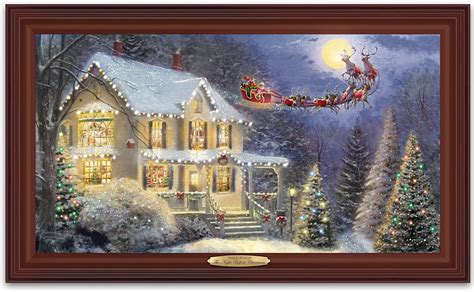 The Bradford Exchange Thomas Kinkade The Night Before Christmas