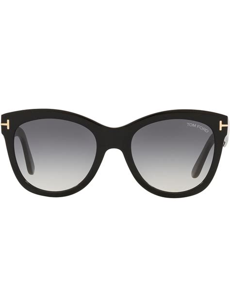 Tom Ford Eyewear Square Tinted Sunglasses Farfetch