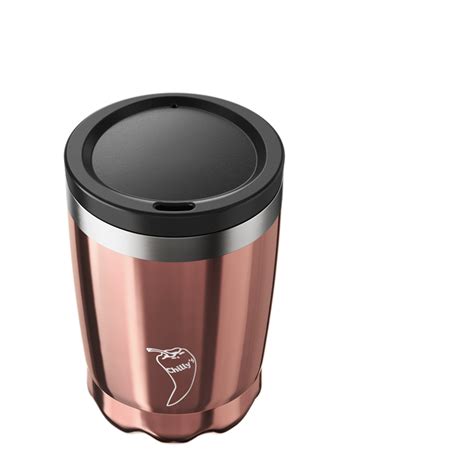 Chillys Coffee Cup Rose Gold 340ml Royal Pharmacy