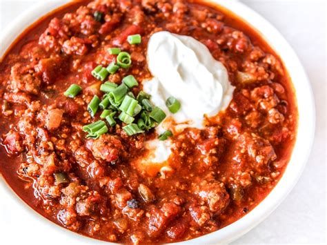 This Healthy Turkey Chili Is The Very Best It S Loaded With Ground