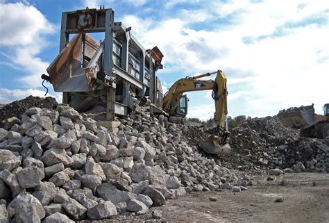 Rock Processing Equipment Quarry Near East Fultonham Mus Flickr