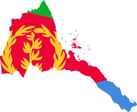 File Flag Map Of Eritrea Svg Wikimedia Commons