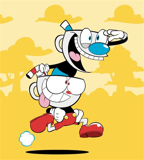 Hotdiggedydemon • Cup Brothers Gamer Ts Cuphead Game