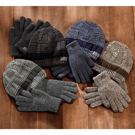 Mens Britts Knits Hat And Glove Set Country Door