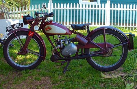 50cc engine two strokes 2t grabcad. 1946 James Motorcycle with Villiers 9D 122cc Single ...