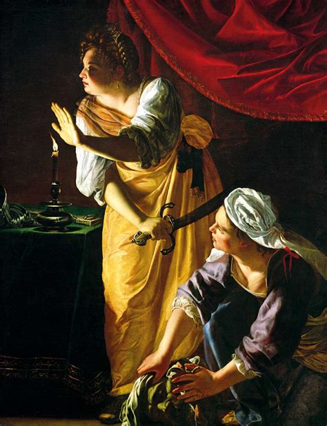 Judith Beheading Holofernes Artemisia Gentileschi