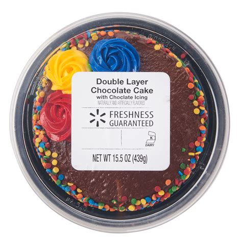 Walton wanted to offer great products and services at. Freshness Guaranteed Double Layer Chocolate Cake, 15.5 oz ...