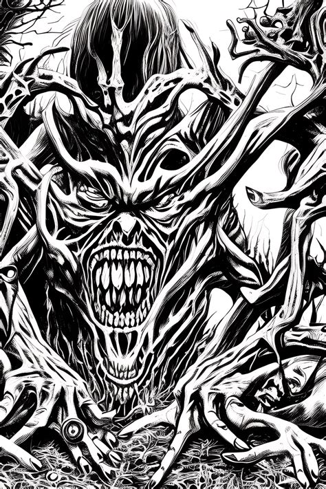 Evil Dead Monsters Demonic Satanic Horror Terror Dead Zombies Mutant