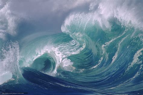 44 Ocean Wave Desktop Wallpaper On Wallpapersafari