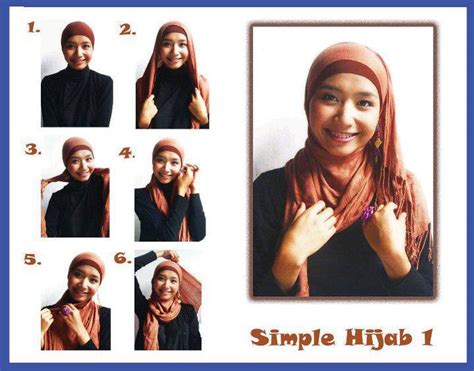 Fashion Jilbab ☜ Cara Memakai Jilbab Simple