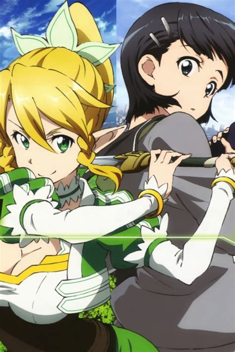 If you had.i wouldn't have realized how i felt about you. Sword Art Online.Lyfa.Suguha Kirigaya iPhone 4 wallpaper ...