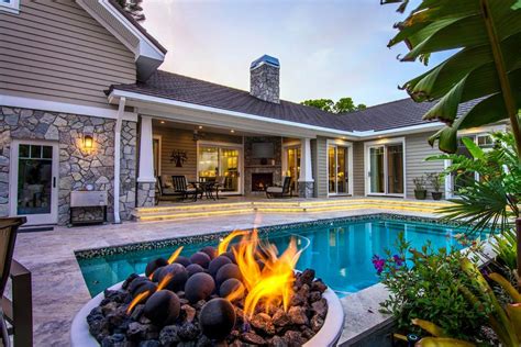 We put together this guide to help you learn how big your pool patio should be and what materials you should use based on but does anyone daydream about the pool patio? 30 Amazing Pool Landscaping Ideas For Your Home | Carnahan