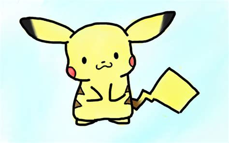 Baby Pikachu Drawing