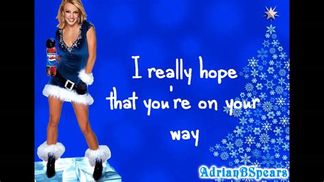 Britney Spears My Only Wish This Year Lyrics Youtube