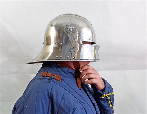 Helmetsallet 15th Century Medieval English Sallet Helmet Etsy