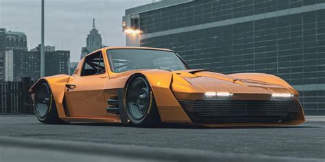 C2 Corvette Rendered With Futuristic Widebody Treatment Gm Authority