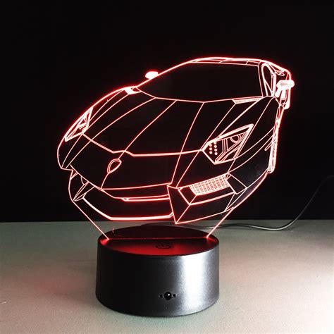 Lamborghini 3d Led Lamp
