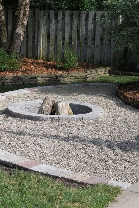 Exotic Pebbles And Glass Discover In Ground Fire Pit Ideas